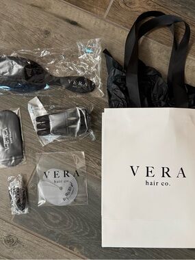 VERA Hair Co. Black Hair Tool Set - Travel Kit